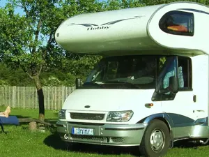 Ford Transit Hobby F650 AK FSC mit AHK u.Fahrradträger