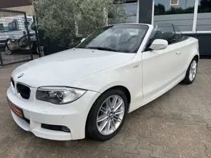 BMW 123 d Cabrio Sport-Paket M / M-Technic Weiss Leder Top