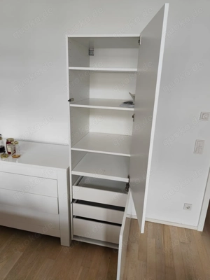 Ikea Metod Maximera Hochschrank mit Hochglanz