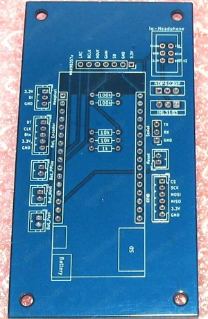 ESPuino Lolin D32 pro RC522 SD-SPI 3333860A Y7 - Platine ohne Bauteile - NEU