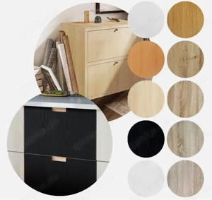 Klebefolie Möbel Kuche Selbstklebende Dekofolien 8  m  Holzoptik Kleiderschrank