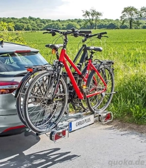 Fahrradträger Anhängerkupplung mit Zubehör Wandhalterung Kennzeichenhalter Schnäppchen Bild 3