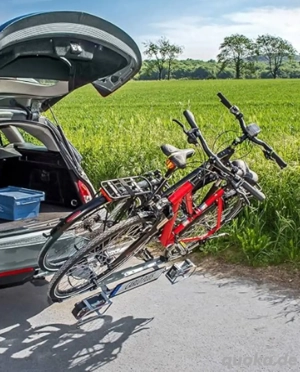 Fahrradträger Anhängerkupplung mit Zubehör Wandhalterung Kennzeichenhalter Schnäppchen Bild 4