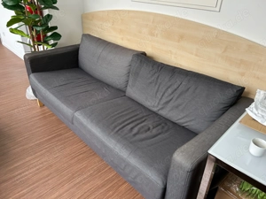 IKEA Stoffsofa grau