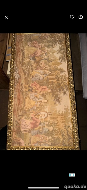 teppisch gemälde aus dem 18-19 jahundert 