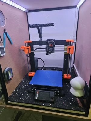 Prusa mk4 3d drucker mit Zubehör