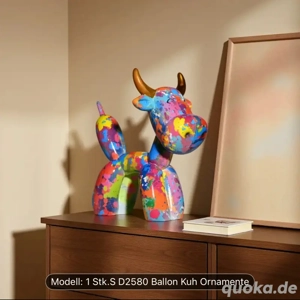 Kuh Skulptur Bild 2