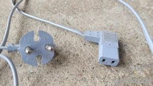 Original Revox Netzkabel grau mit Winkelstecker