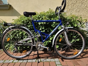 Wie neu! 28 er Herren Alu Fahrrad Cityrad Mountain Bike 21 Gang Shimano TOP!