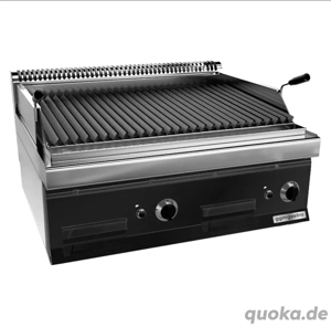 Gas Lavasteingrill - 14 kW - Grillrost neigbar