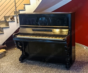 Klavier von C. G. Schmaltz. Greiz, mind. 125 Jahre alt, gebraucht zu verkaufen Bild 2