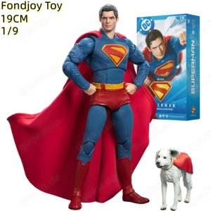 Superman Figur David Corenswet 1 9 Actionfigur PVC Modell Gelenke Spielzeug
