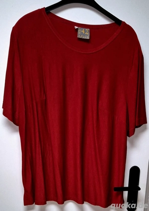 Megaschönes ,rotes Slinky Tshirt Gr.54 zu verkaufen 