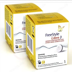 2x Freestyle Libre3 Sensoren NEU OVP
