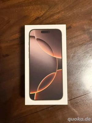 iphone 16 pro max-256GB titanium wuestens 