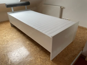Bett mit Schubladen, Matratze, Comfort-Lattenrost, 90x200 cm
