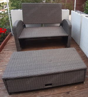 Gartenlounge  Gartenliege  Bild 5