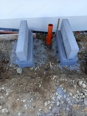 Wir erstellen kostengünstig das Fundament für Ihre Wärmepumpe, incl. Mauerdurchbruch mit Kernbohrung