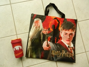 Harry Potter Eco Travel Mug Coffee to Go Becher neu, Tragetasche
