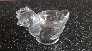 WMF Eierbecher Kükenform Pressglas NEU