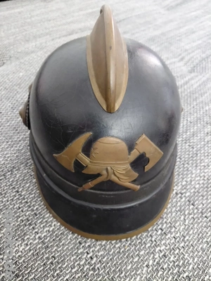Antiker Feuerwehrhelm 1900-1930 