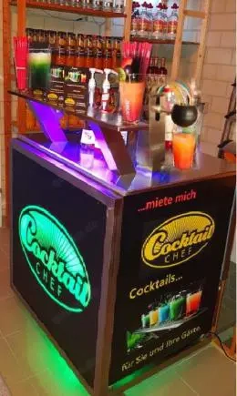 Mobile Cocktailbar, Hochzeit, Cocktails, Cocktailmaschine