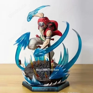 Demon Slayer Kimetsu no Yaiba  Akaza Hakuji Figur Dämonentöter Anime PVC Action 