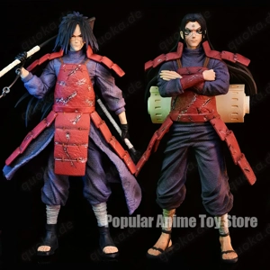 Naruto Uchiha Madara Figur Senju Hashirama Anime PVC Action Modell Sammlung 27cm