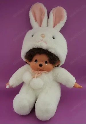 Monchhichi, Monchichi im Hasenkostüm, Sekiguchi Japan, selten