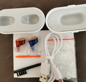 Hör Verstärker mit Ladeschale 