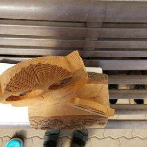 Eule aus Holz (Deko) Bild 3