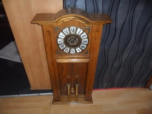 Tolle Wanduhr Eiche massiv  