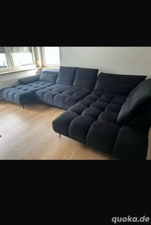 Ecksofa Couch   Wohnlandschaft mit elektrischer Relaxfunktion