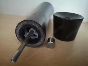 Edle Zassenhaus Pfeffermühle mit 6 Stufen Keramik Mahlwerk Bild 4