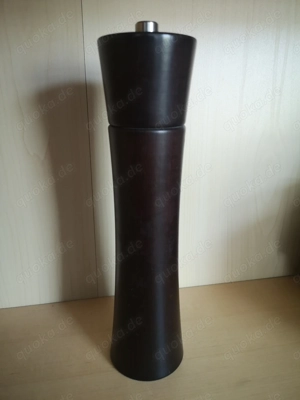 Edle Zassenhaus Pfeffermühle mit 6 Stufen Keramik Mahlwerk Bild 2