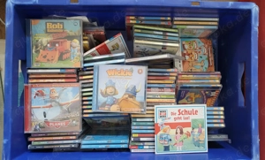 Eine Kiste Kinder Hörspiel CDs ca. 50 Stück