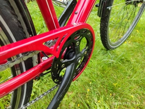 Frauen "Panther" Rot 28 Zoll Raden, Urban Model von hand gefertig, Angebot 70% Bild 8