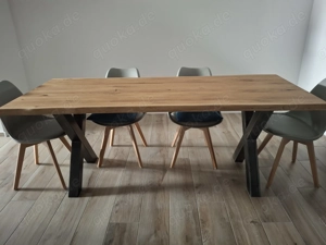 Tisch  (Massivholzplatte)