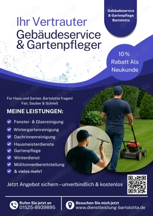 Gebäudeservice & Gartenpflege Bartolotta in Bünde und Umgebung