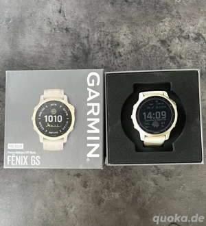 Garmin Fenix 6s Pro Solar Light Gold GPS Multisport 