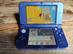Nintendo 3DS XL Launch Edition Blaue Konsole