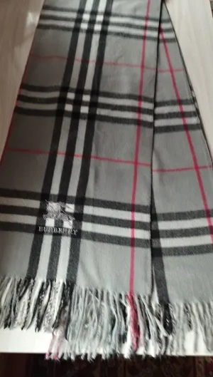 Burberry Schal - Mittelgrau 200x72cm