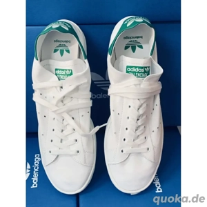 Balenciaga   Adidas Stan Smith   White Green, EU 43   Neu