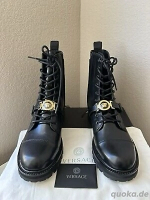 Versace Combat Boots Neu mit Kassenzettel 42