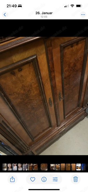 Gründerzeitschrank echte Antiquität