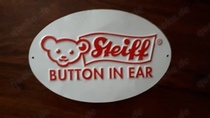 Blechschild von Fa. Steiff