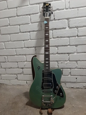 Neuwertige Düsenberg Paloma Catalina Harbour Green, HSS, Gigbag