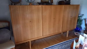 Mid-Century Teakholz Schrank - UNIKAT im zeitlosen 60er Retro Design Bild 2