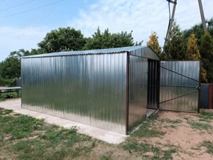 Auto Schuppen Blechgarage Fertiggarage KFZ Metallgarage