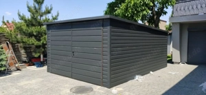 Blechgarage Garage Moderngarage Gartenhaus Metallbox Bild 2
